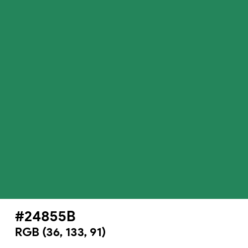 Metallic Green (RAL Design) (Hex code: 24855B) Thumbnail