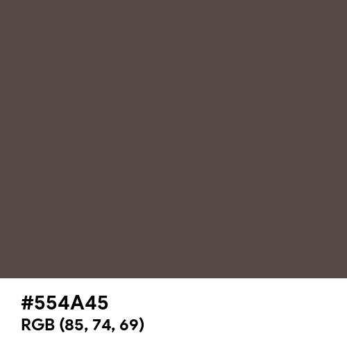 Olive Drab Camouflage (Hex code: 554A45) Thumbnail