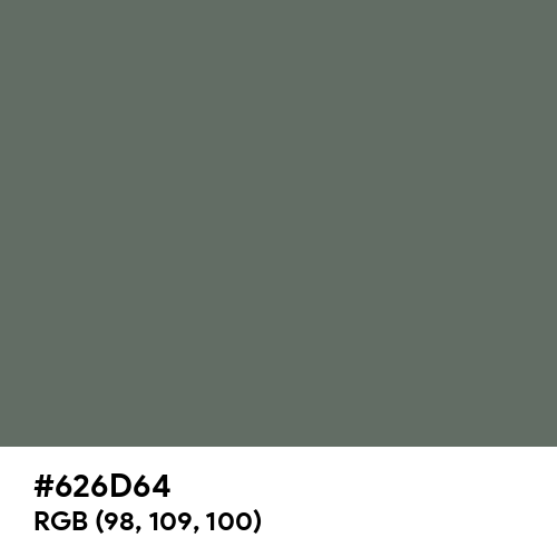 Granite Gray (Hex code: 626D64) Thumbnail