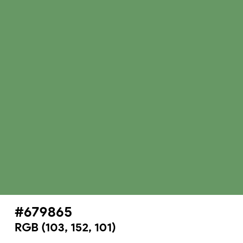 Russian Green (Hex code: 679865) Thumbnail