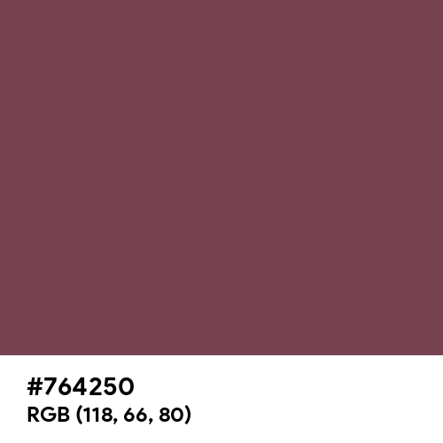 Tuscan Red (Hex code: 764250) Thumbnail