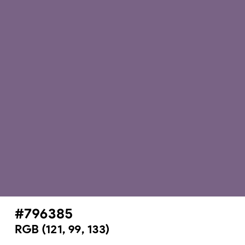 Chinese Violet (Hex code: 796385) Thumbnail