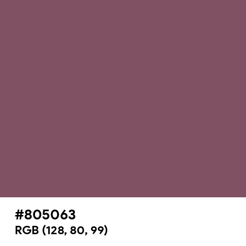 Deep Taupe (Hex code: 805063) Thumbnail