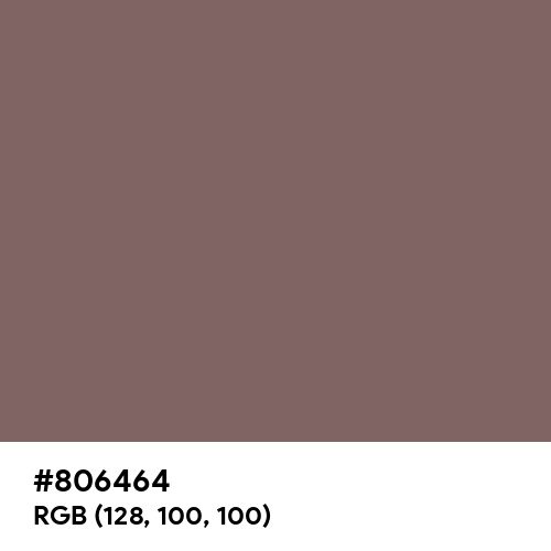 Deep Taupe (Hex code: 806464) Thumbnail