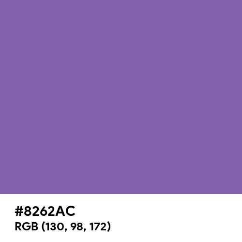 Royal Purple (Hex code: 8262AC) Thumbnail