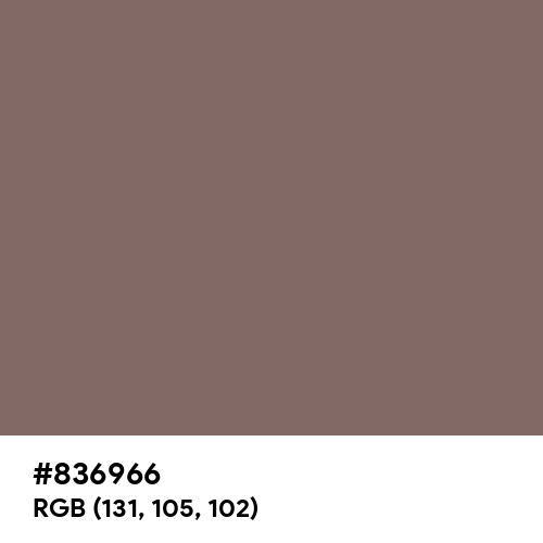 Deep Taupe (Hex code: 836966) Thumbnail