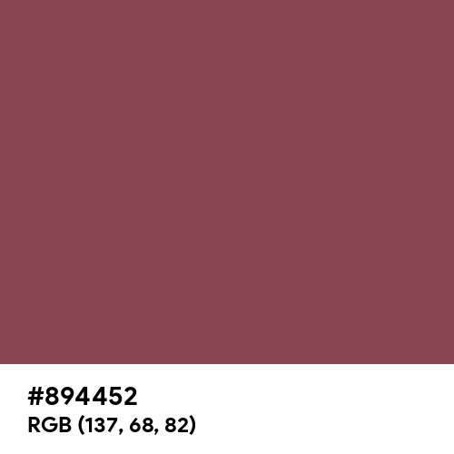 Red Onion (Hex code: 894452) Thumbnail