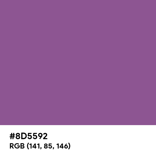 French Lilac (Hex code: 8D5592) Thumbnail