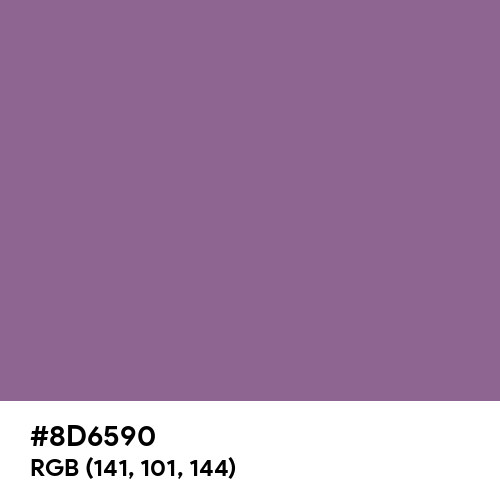 French Lilac (Hex code: 8D6590) Thumbnail