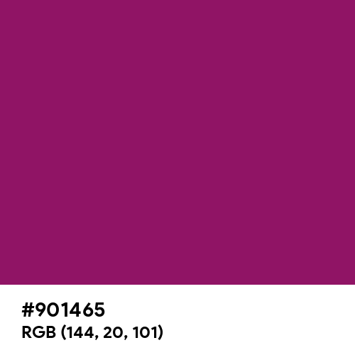 French Plum (Hex code: 901465) Thumbnail