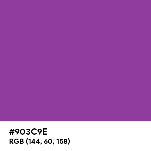 Cadmium Violet (Hex code: 903C9E) Thumbnail