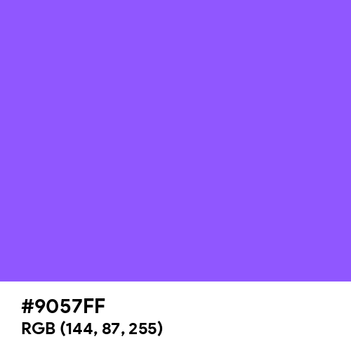 Lavender Indigo (Hex code: 9057FF) Thumbnail