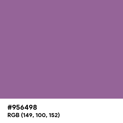French Lilac (Hex code: 956498) Thumbnail
