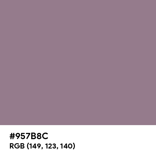 Mountbatten Pink (Hex code: 957B8C) Thumbnail
