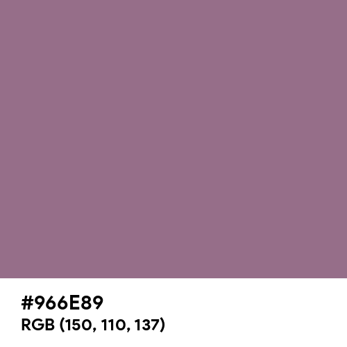 Mountbatten Pink (Hex code: 966E89) Thumbnail