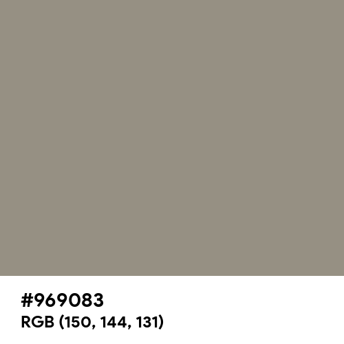 Philippine Gray (Hex code: 969083) Thumbnail