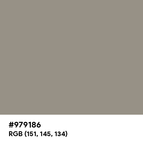 Philippine Gray (Hex code: 979186) Thumbnail