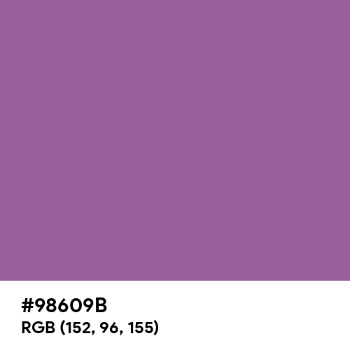 French Lilac (Hex code: 98609B) Thumbnail