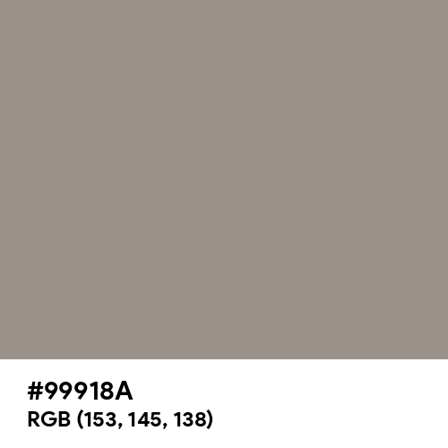 Philippine Gray (Hex code: 99918A) Thumbnail