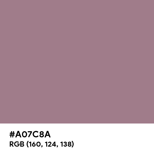 Mountbatten Pink (Hex code: A07C8A) Thumbnail