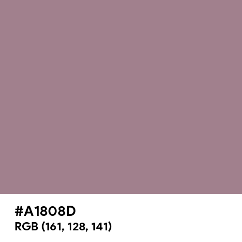 Mountbatten Pink (Hex code: A1808D) Thumbnail