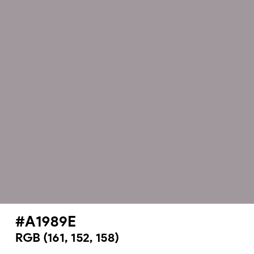 Spanish Gray (Hex code: A1989E) Thumbnail