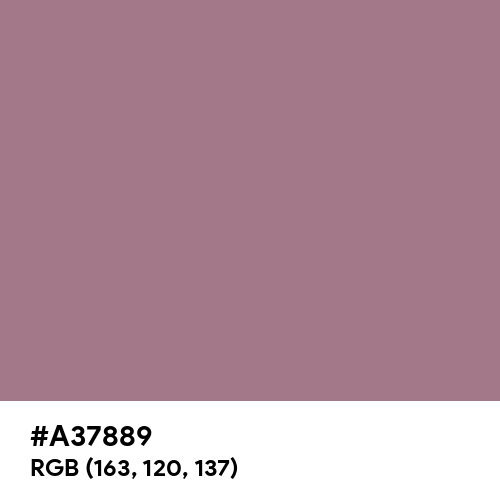 Mountbatten Pink (Hex code: A37889) Thumbnail