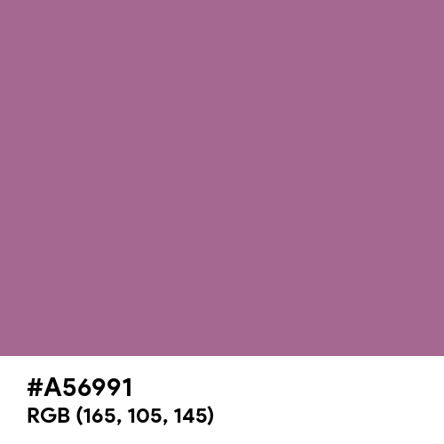 Mountbatten Pink (Hex code: A56991) Thumbnail