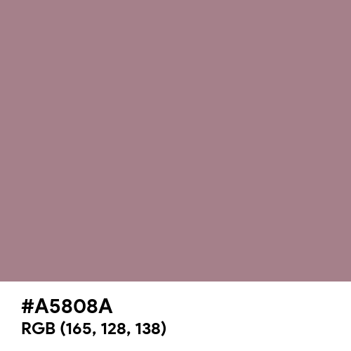 Mountbatten Pink (Hex code: A5808A) Thumbnail