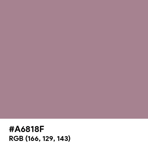 Mountbatten Pink (Hex code: A6818F) Thumbnail