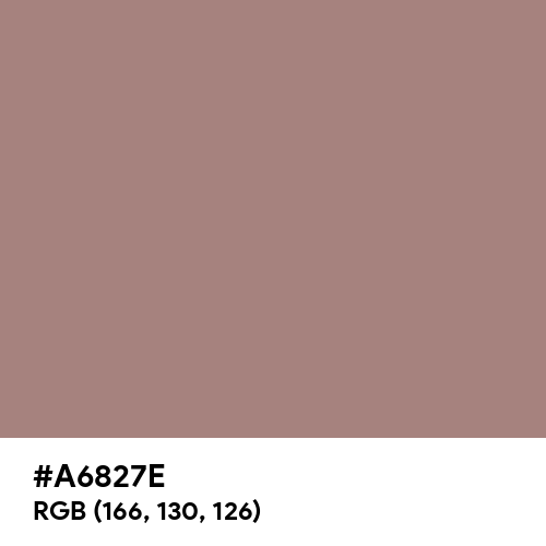 Burnished Brown (Hex code: A6827E) Thumbnail