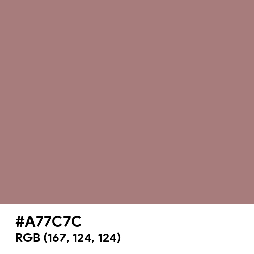 Burnished Brown (Hex code: A77C7C) Thumbnail