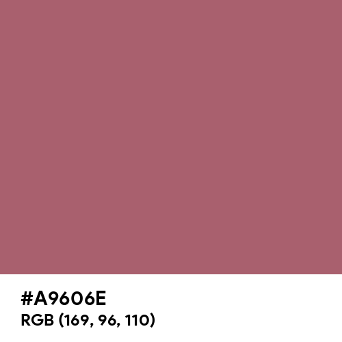 Marble Red (Hex code: A9606E) Thumbnail