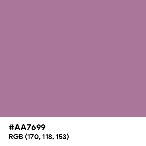 English Lavender (Hex code: AA7699) Thumbnail