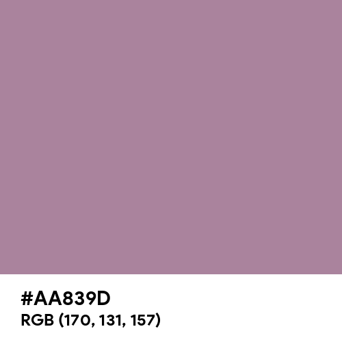 English Lavender (Hex code: AA839D) Thumbnail