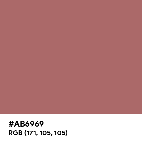Copper Penny (Hex code: AB6969) Thumbnail