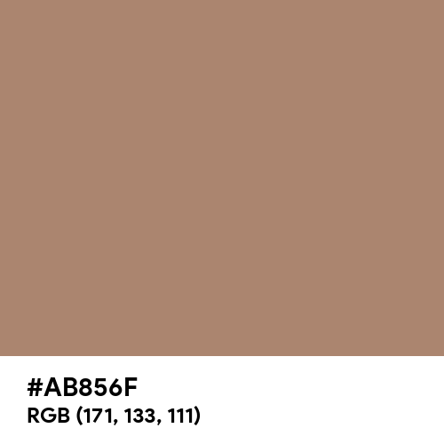 Light Taupe (Hex code: AB856F) Thumbnail