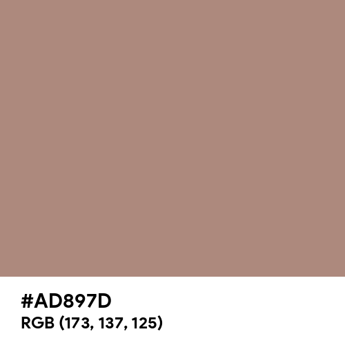 Light Taupe (Hex code: AD897D) Thumbnail