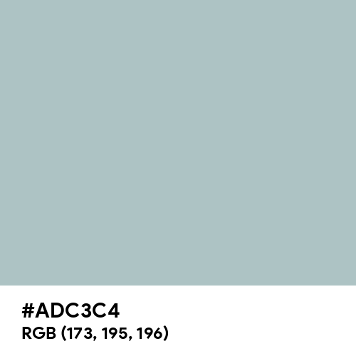 Opal (Hex code: ADC3C4) Thumbnail
