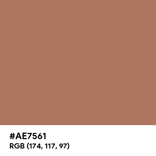 Copper Penny (Hex code: AE7561) Thumbnail