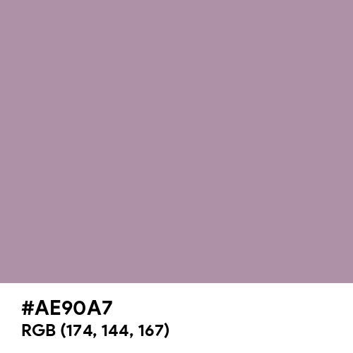 Lavender Mist (Hex code: AE90A7) Thumbnail