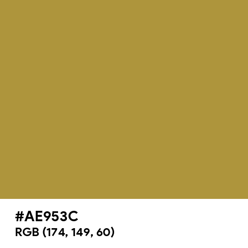 Brass (Hex code: AE953C) Thumbnail