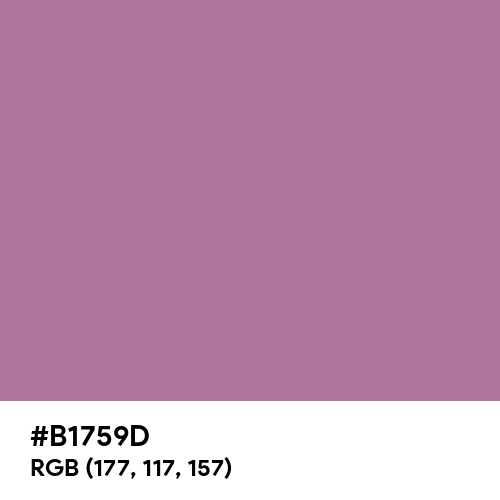 Pearly Purple (Hex code: B1759D) Thumbnail