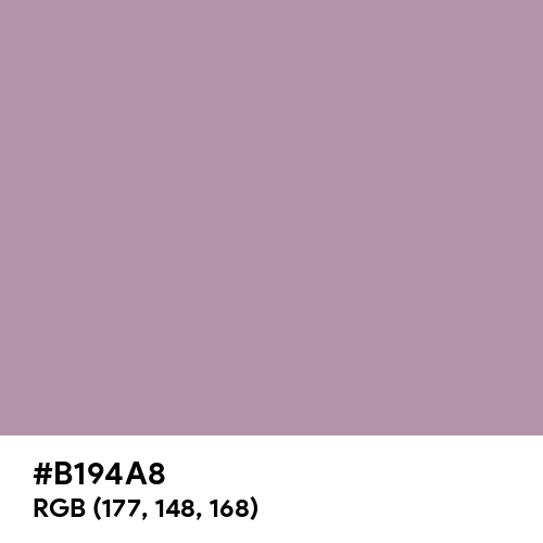 Lilac Luster (Hex code: B194A8) Thumbnail