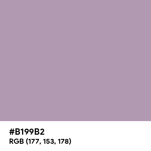 Pastel Purple (Hex code: B199B2) Thumbnail