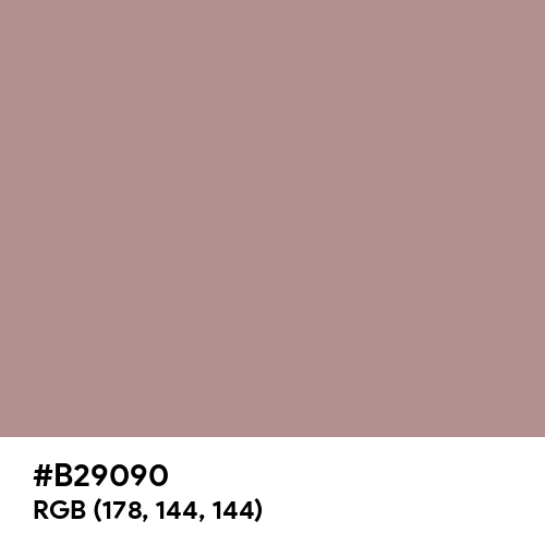 Brownish Pink (Hex code: B29090) Thumbnail