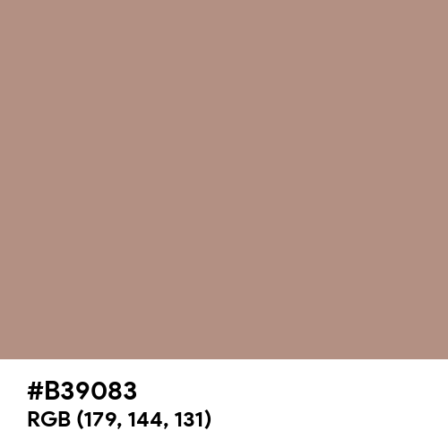 Pale Taupe (Hex code: B39083) Thumbnail