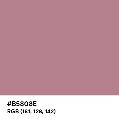 English Lavender (Hex code: B5808E) Thumbnail
