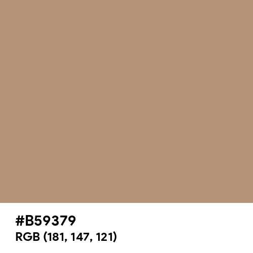Pale Taupe (Hex code: B59379) Thumbnail