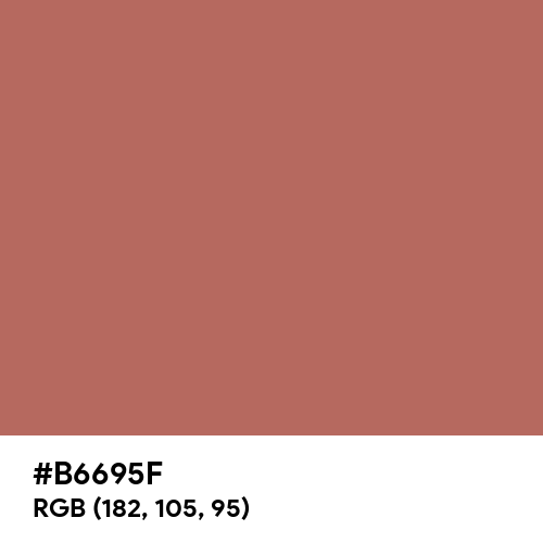 Electric Brown (Hex code: B6695F) Thumbnail